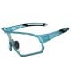 OCULOS CICLISMO LENTE FOTOCROMATICA ECLIPSE VERDE AGUA