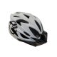 CAPACETE MTB IN MOLD VISEIRA REMOVÍVEL BRANCO / PRETO  M