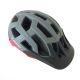 CAPACETE MTB TRAIL IN MOLD 24S CINZA / VERMELHO TAM M