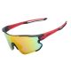 OCULOS CICLISMO EL54 LENTE POLICARBONATO COLORS UV400 VERMELHO/PRETO 