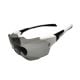 OCULOS CICLISMO EL53 LENTE POLICARBONATO FUME UV400 BRANCO/PRETO