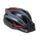 CAPACETE MTB CINZA/VERMELHO G