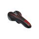 SELIM MTB RIDE II PRETO/VERMELHO 250MM X 170MM 