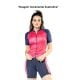 Blusa Bike ELITE SportsWear Fem UV PROT/COLORS/AERO M MARINHO/PINK