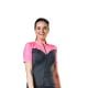 Blusa Bike ELITE SportsWear Fem COLORS/UV PROTECTION M PRETO/PINK