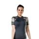 Blusa Bike ELITE SportsWear Fem UV PROT/COLORS/LUMINA P PRETO/CAMUFLADO VERDE