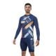 Camisa Bike Manga L ELITE SportsWear Masc UV PROTEC P MARINHO