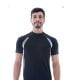 Camisa Bike ELITE SportsWear Masculina AERO P PRETO/BRANCO/VERDE