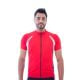 Camisa Bike ELITE SportsWear Masculina AERO P VERMELHO/BRANCO/GRAFITE