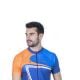 Camisa Bike ELITE SportsWear Masculina DRYLINE/LUMINA 12 MARINHO/LARANJA