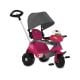 VELOBABY RECLINAVEL COM CAPOTA PASSEIO & PEDAL ROSA