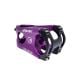 SUPORTE GUIDÃO FREESTYLE ALUMINIO 50MMX31.8MM ROXO TAMPA PRETA