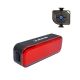 PISCA SINALIZADOR 300LM  7 EM 1 COM  SENSOR FRENAGEM + ALARME + CONTROLE REMOTO