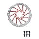 DISCO ROTOR 160MM  6 PARAFUSOS VERMELHO
