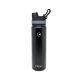 GARRAFA TERMICA PREMIUM INOX 650ML MULTI BICO PRETA