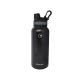 GARRAFA TERMICA PREMIUM INOX 1000ML MULTI BICO PRETA