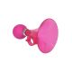 BUZINA FON FON ACRÍLICO+BORRACHA ROSA