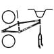 KIT BMX PRO-X SERIE 1 ARO 20 PRETO