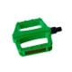 PEDAL FREE SPORT 9/16  BUCHA COM REFLETOR  VERDE