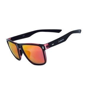 OCULOS CASUAL XQ488 LENTE POLICARBONATO COLORS UV400 PRETO VERMELHO